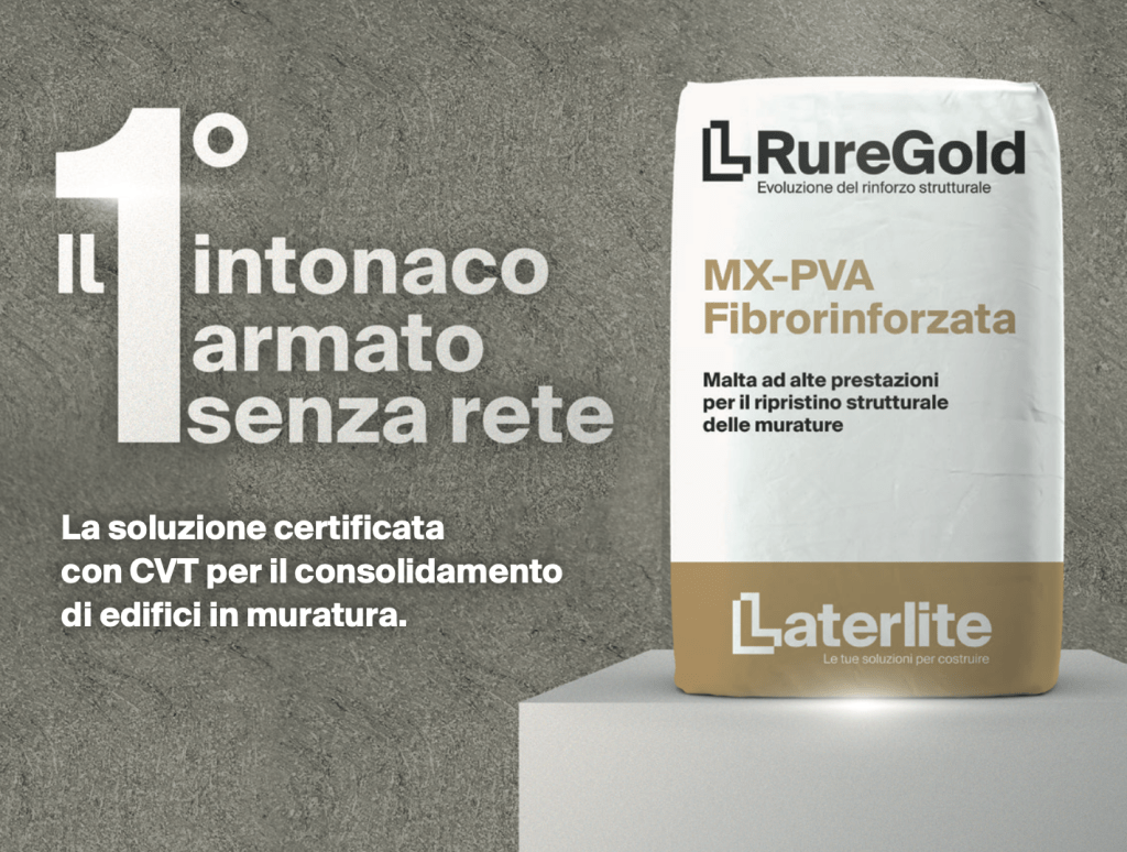 MX-PVA Malta ad alte prestazioni per il ripristino strutturale delle murature
