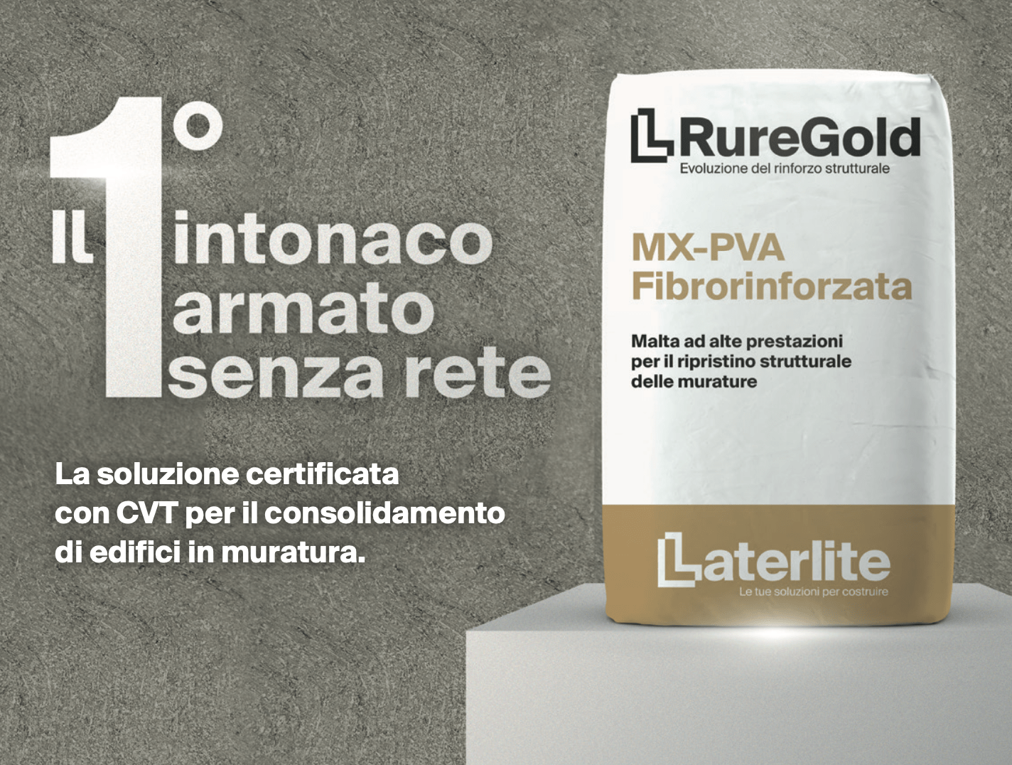 MX-PVA Malta ad alte prestazioni per il ripristino strutturale delle murature